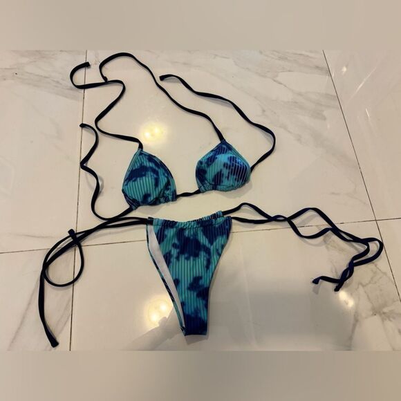 Tie-dye bikini set SHEIN #9 - Picture 1 of 6